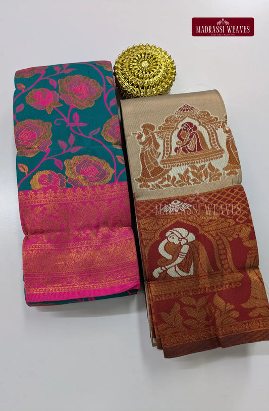 Zari Woven Combo  Saree 22