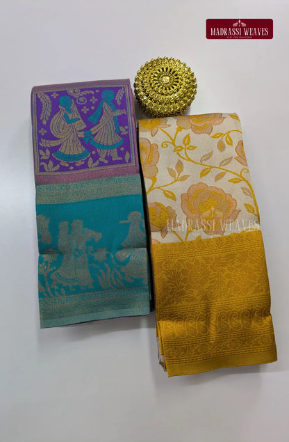 Zari Woven Combo  Saree 30