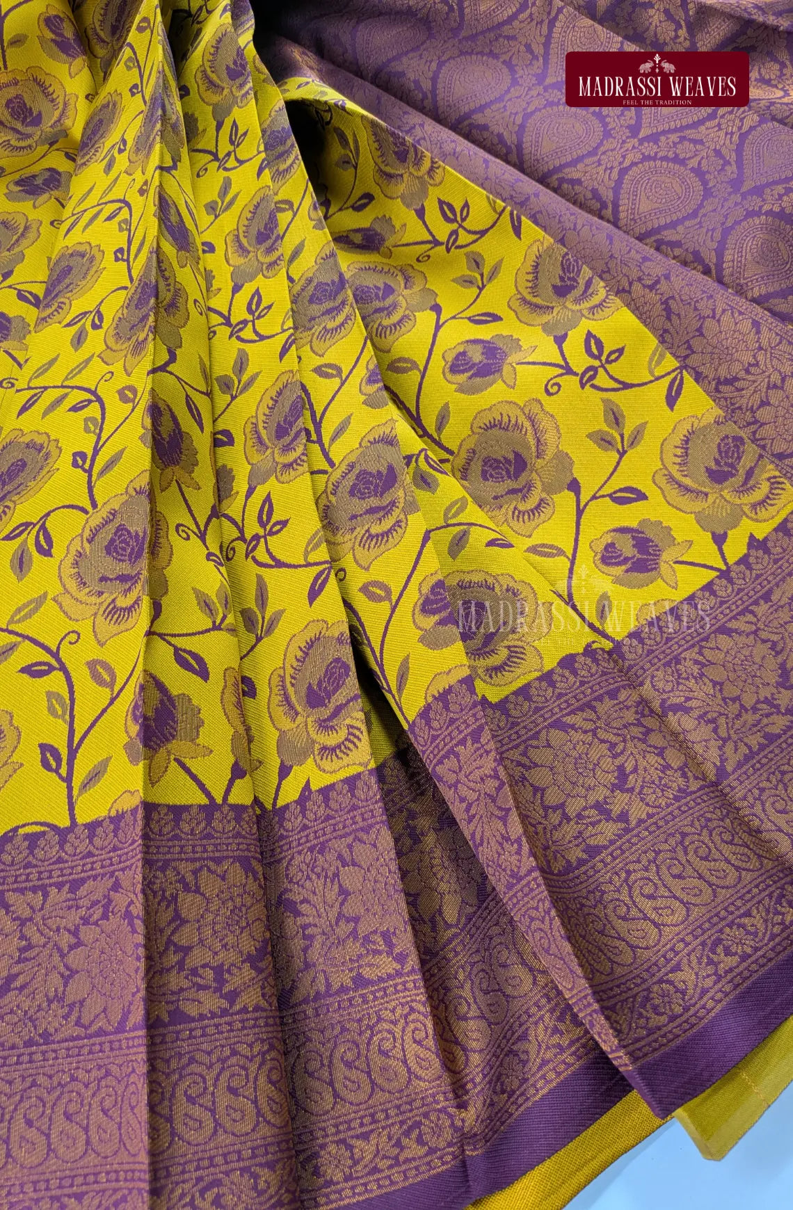 Zari Woven Combo Saree 1