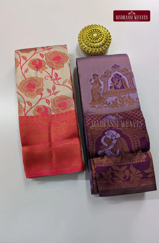 Zari Woven Combo Saree 5