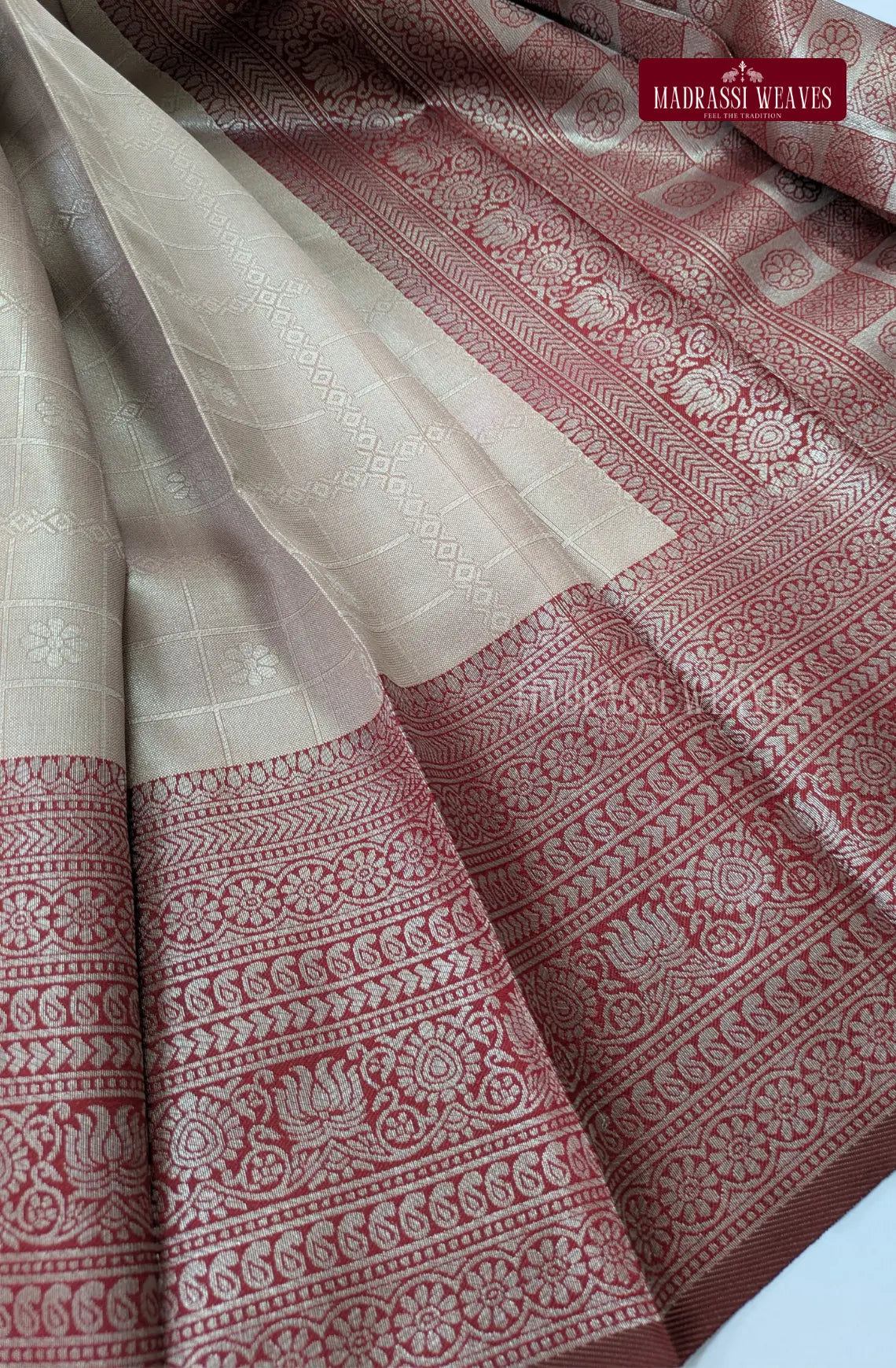 Zari Woven Combo Saree 8