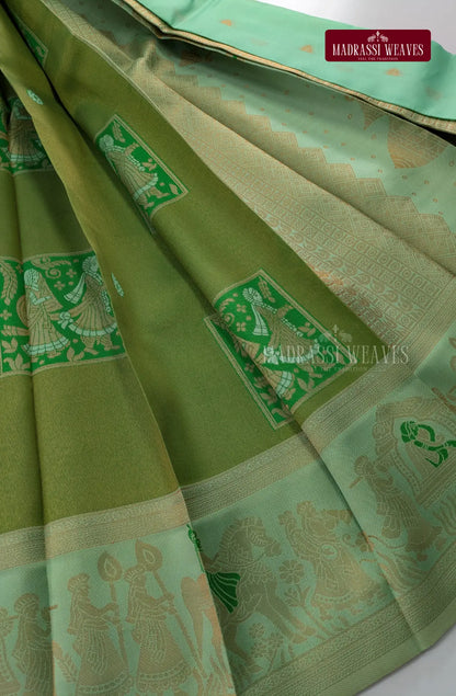 Zari Woven Combo  Saree 12