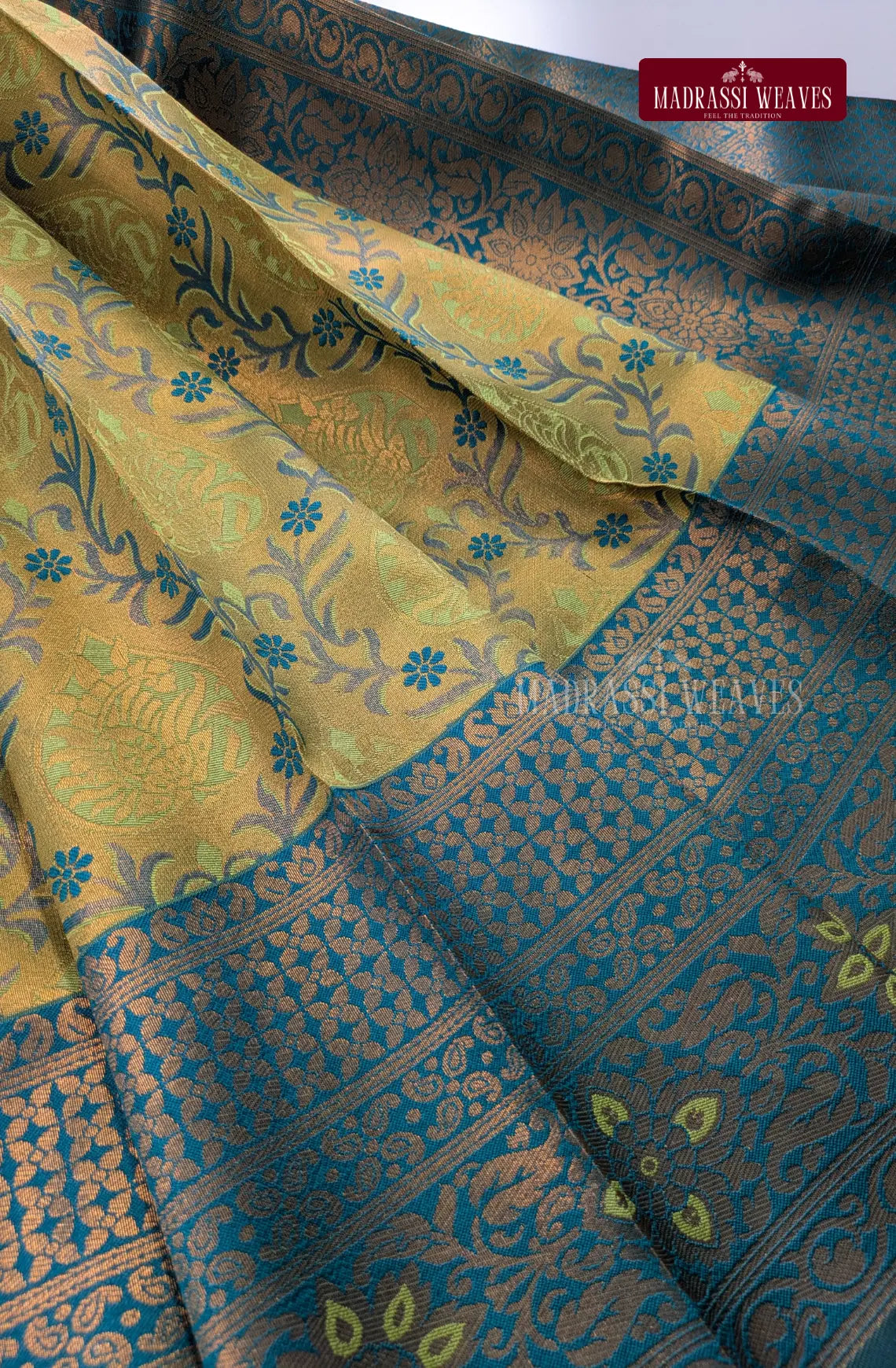 Zari Woven Combo  Saree 13