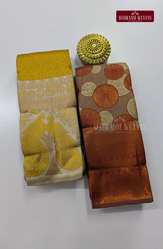 Zari Woven Combo  Saree 14