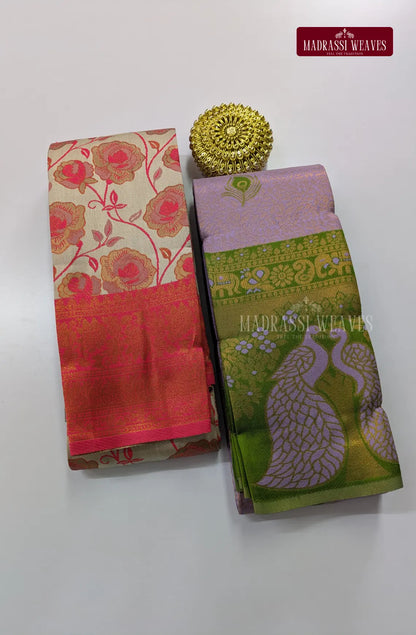 Zari Woven Combo  Saree 16