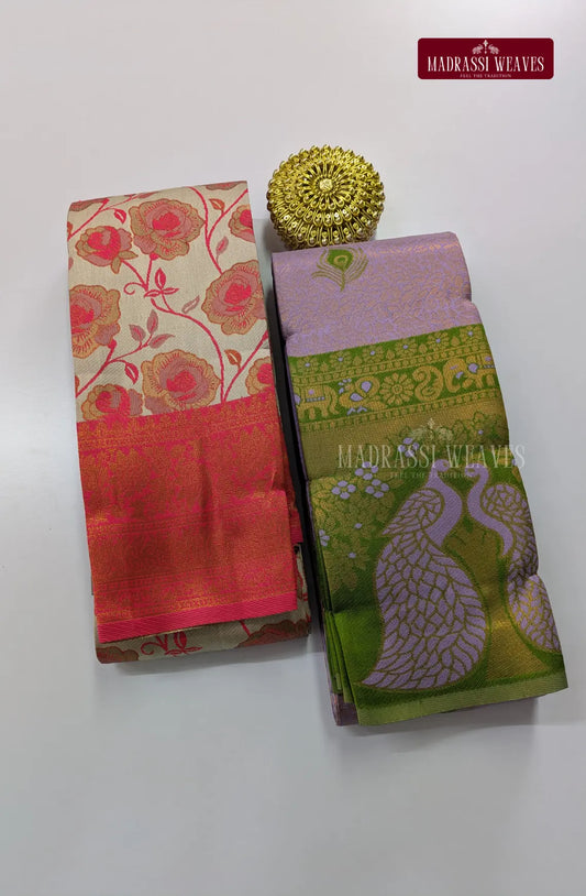Zari Woven Combo  Saree 16