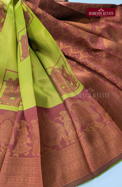 Zari Woven Combo  Saree 18