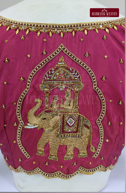 Premium Couple Combo Aari Work Set(HandCrafted) -(DESPATCH TIME 15 DAYS)