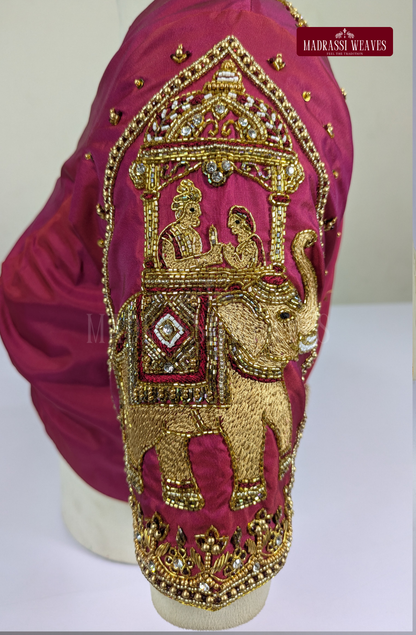 Premium Couple Combo Aari Work Set(HandCrafted) -(DESPATCH TIME 15 DAYS)