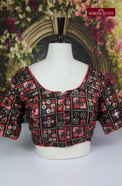 Bollywood Style Heavy Embroidered Sequence Work Blouse