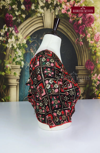 Bollywood Style Heavy Embroidered Sequence Work Blouse