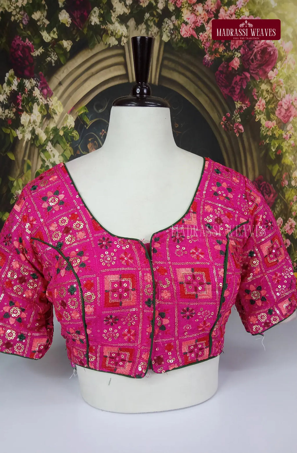Bollywood Style Heavy Embroidered Sequence Work Blouse