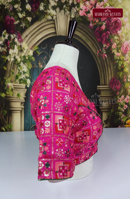 Bollywood Style Heavy Embroidered Sequence Work Blouse