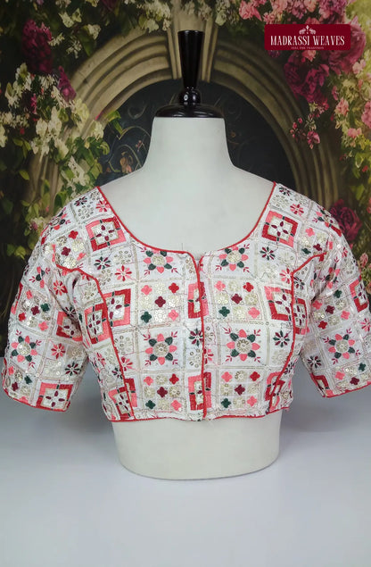 Bollywood Style Heavy Embroidered Sequence Work Blouse