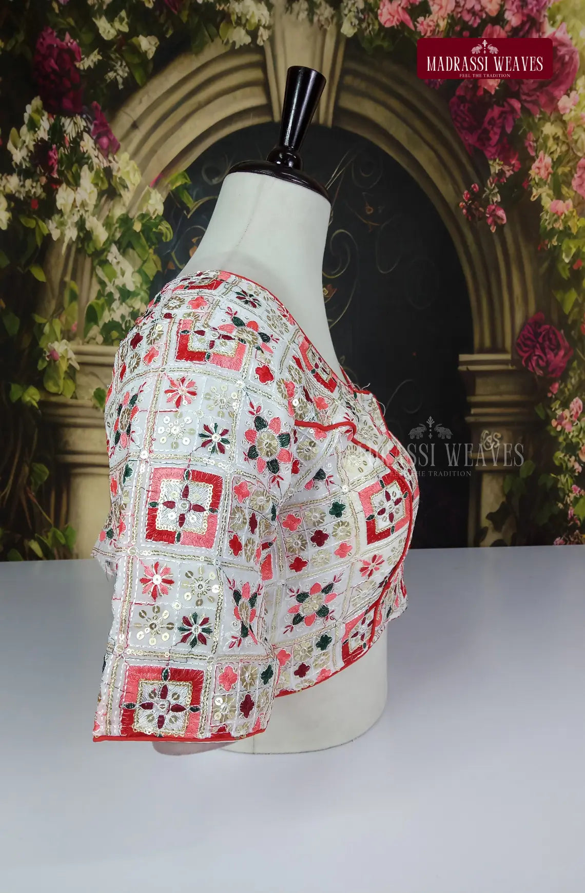 Bollywood Style Heavy Embroidered Sequence Work Blouse