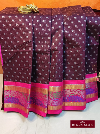 Premium Zari Woven Cotton Sarees