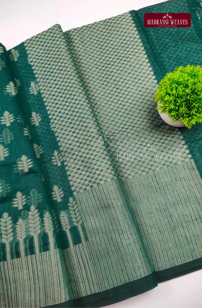 Premium Weightless Jute Cotton Saree