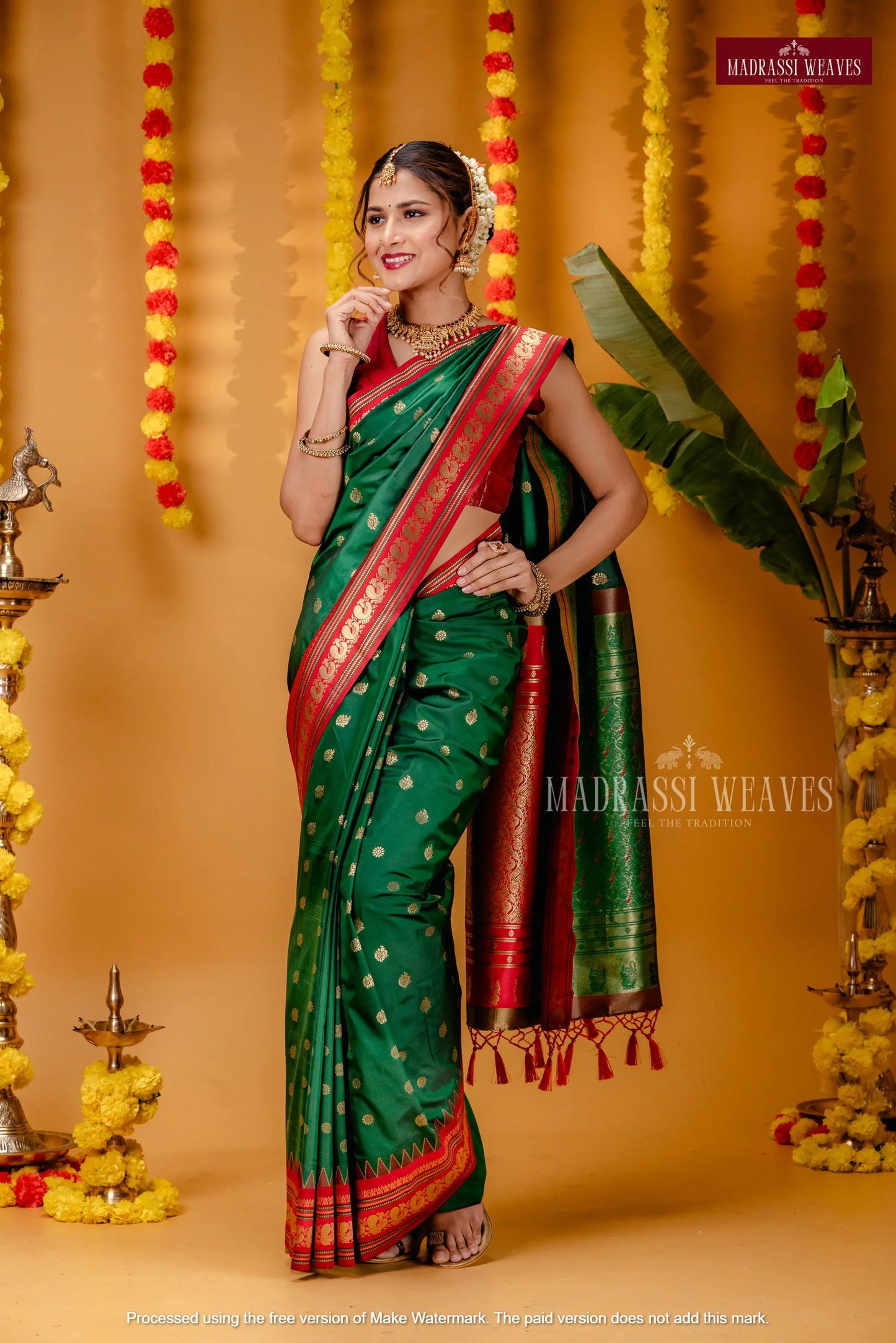 Traditional Korvai Silk Sarees