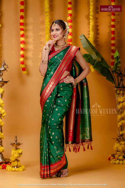 Traditional Korvai Silk Sarees