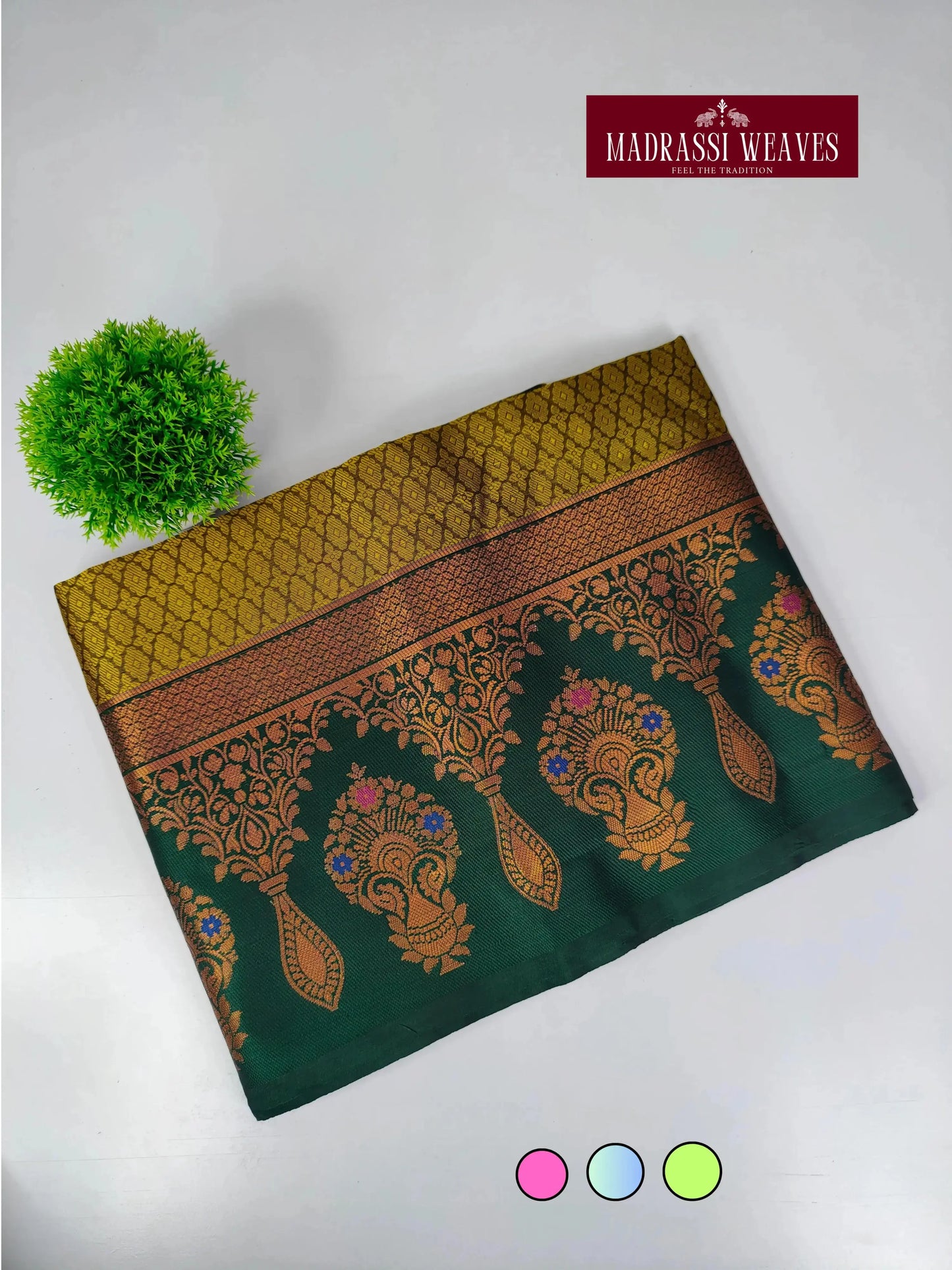 Premium Embossed Banarasi Sarees