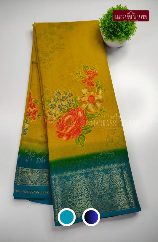 Premium Comfort Soft MashMellow Georgette Saree