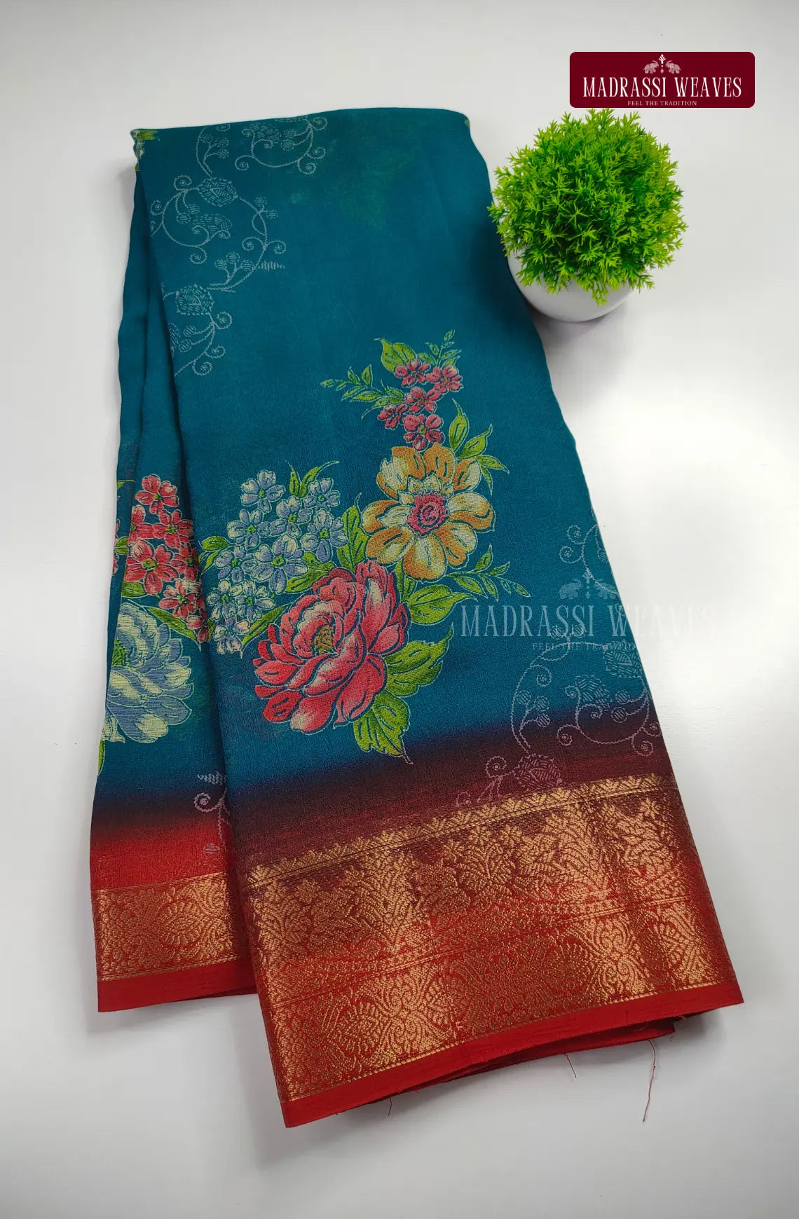 Premium Comfort Soft MashMellow Georgette Saree