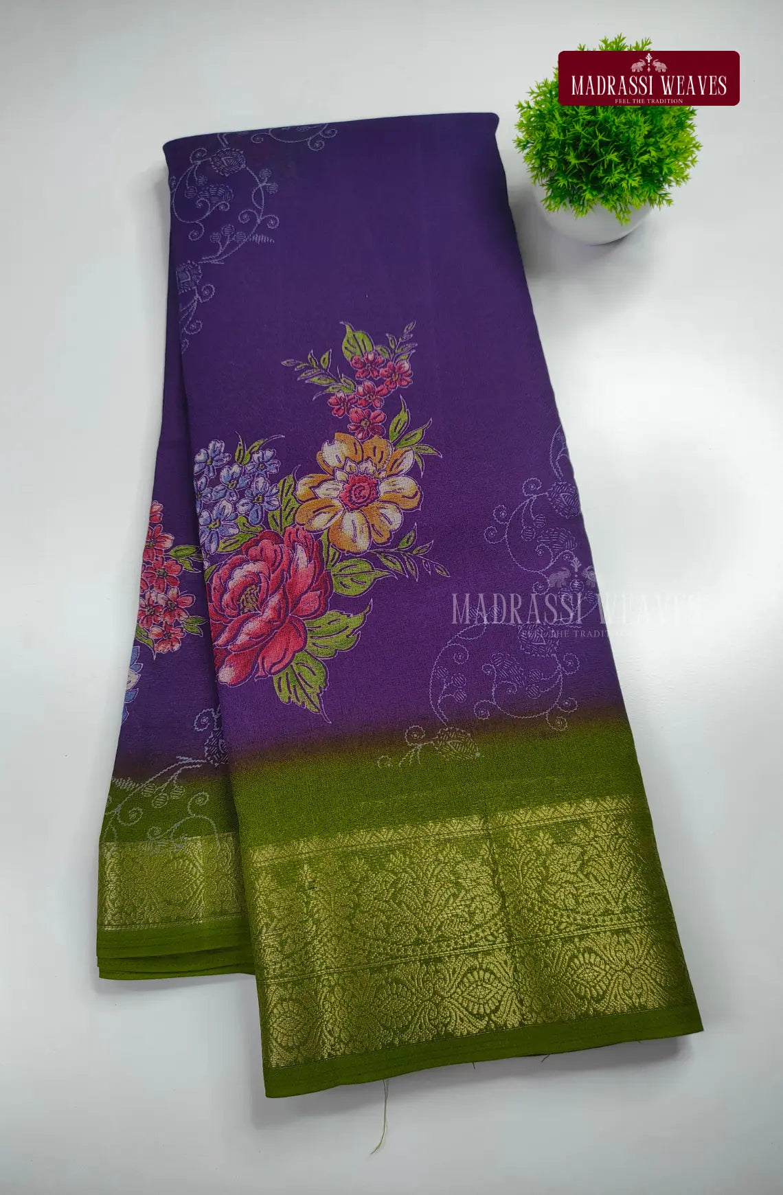 Premium Comfort Soft MashMellow Georgette Saree