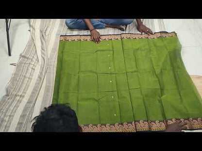 Pure Cotton With Border Sarees